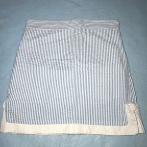 seersucker vineyard vines skirt